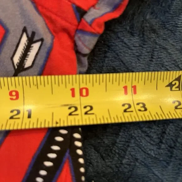 90s Wrangler Western Arrow Button Down Shirt 16-34 X Long Tails Cowboy Cut Vtg - Picture 5 of 6